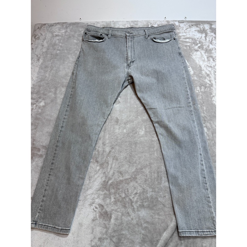 Levis 511 Slim Fit Jeans Mens Size 40x30 Gray Denim Pants Stretch Measure 39x26